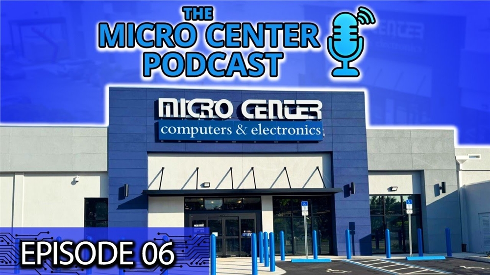 read more about watch: the micro center podcast episode 6 - gaming, networking, & keyboard collections